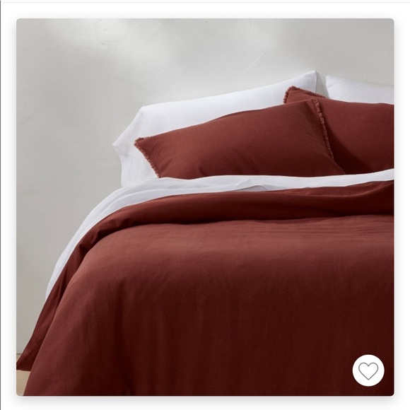 Casaluna Other - CASALUNA Heavyweight Linen Blend Duvet Cover